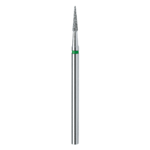 Deimantinė freza Meisinger 858G/018 nagų kraštams, Ø 1,8mm
