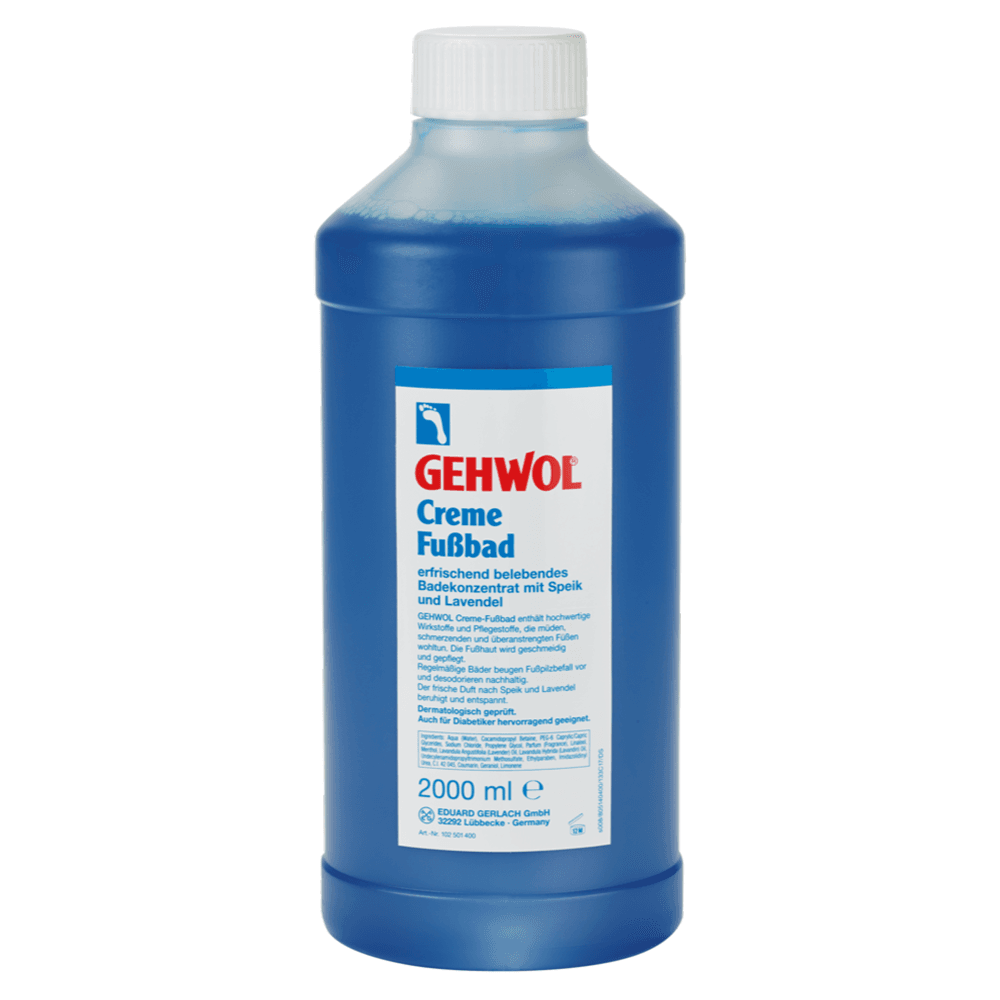 Gehwol Creme Fussbad kremo vonelė su levandų pumpurų ekstraktu