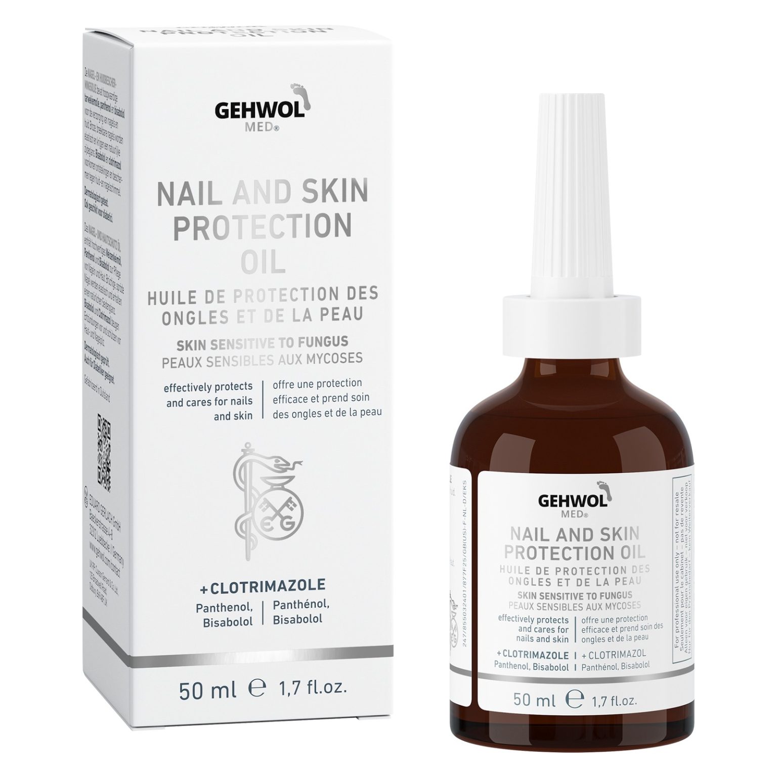 Gehwol med Nail and Skin Protection Oil apsauginis nagų ir odelių aliejus